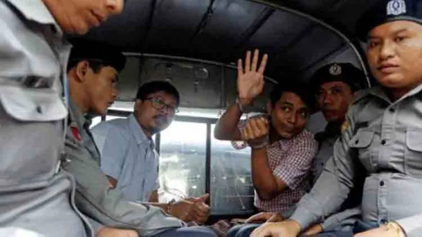 Reuters journalists' imprisonment blow to democracy: Editors Guild