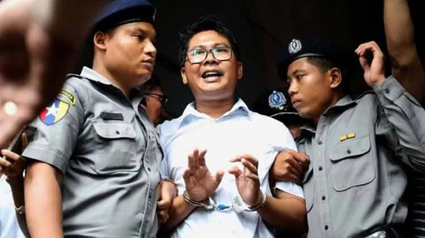 Myanmar jails 2 Reuters reporters for 7 years