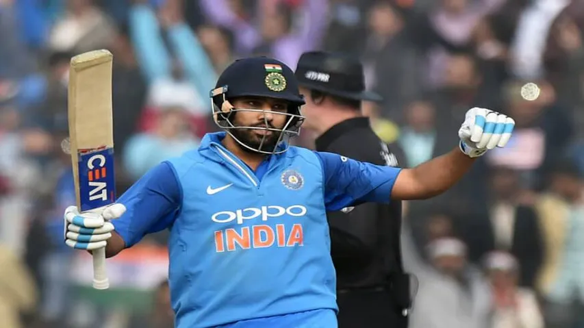 Rohit, Rayudu tons power India to 377 against West Indies