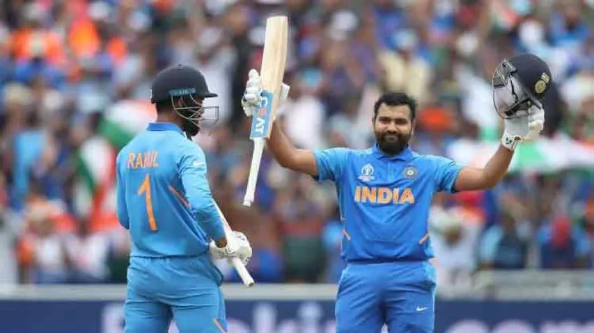 India ride on Rohit ton to beat Bangladesh, qualify for semis