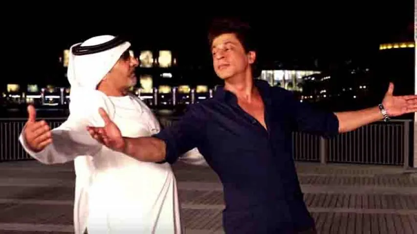 Behind the scenes: Look into SRK'S Dubai adventure
