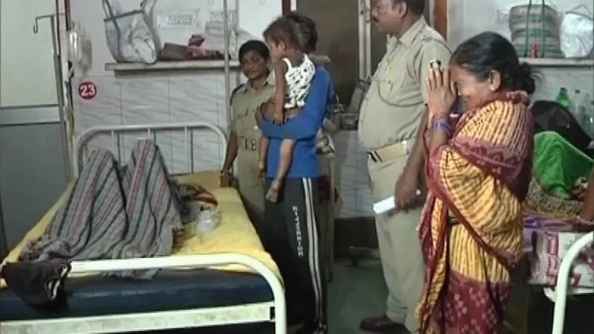 Parents of stolen baby stage dharna at CDMO's office