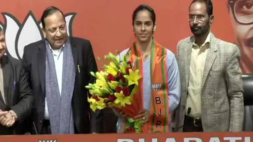 Badminton Ace Saina Nehwal Joins BJP, Says Want To Contribute To India