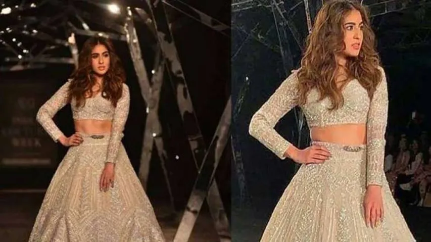Sara Ali Khan Makes Her Runway Debut At India Couture Week 2019