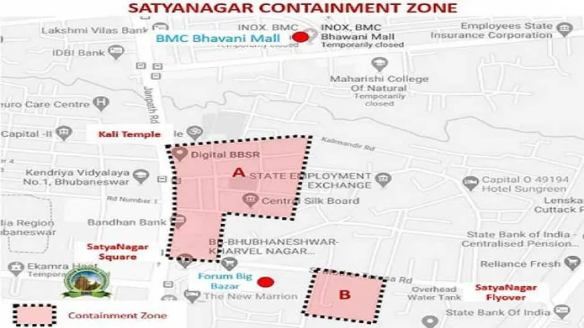 Satya Nagar area in Bhubaneswar declared COVID-19 containment zone