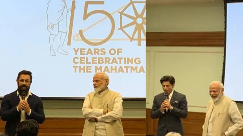 PM Modi Meets Prominent Fames Of Bollywood Including Shah Rukh, Aamir Khan