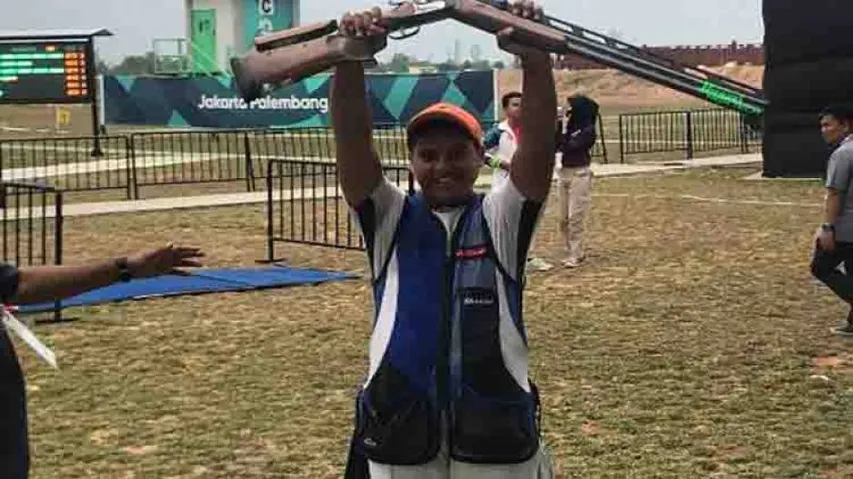 Asiad 2018: Shooter Shardul bags silver in men's double trap
