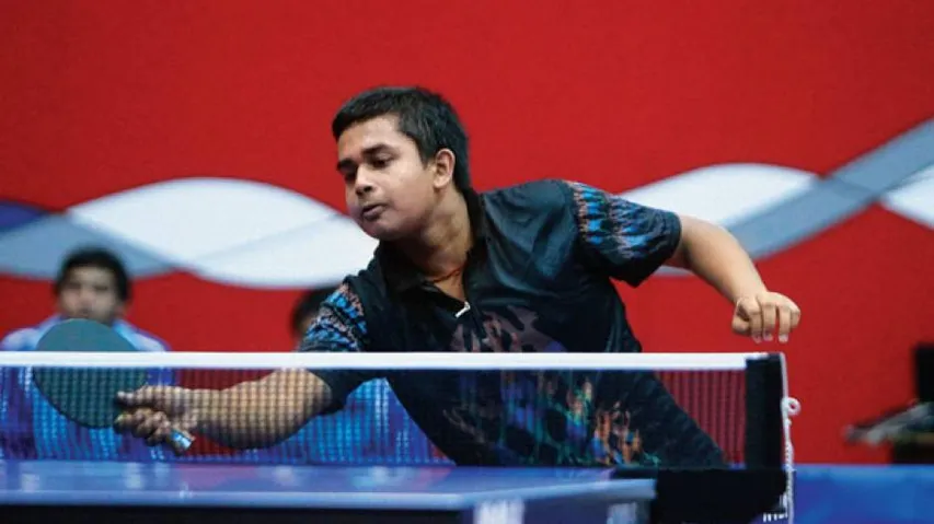 Paddler Soumyajit bags singles, doubles at Chile Open