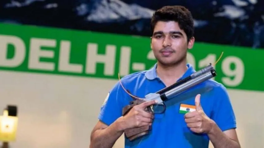 Saurabh Chaudhary Shoots Silver At 14th Asian Championship