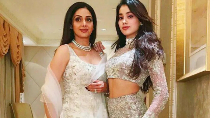 You can't wear anything on your face: Sridevi advised Janhvi