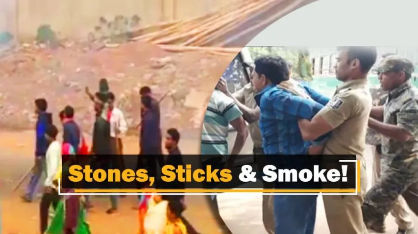 Violent Clash Breaks Out At Nalco Plant In Odisha