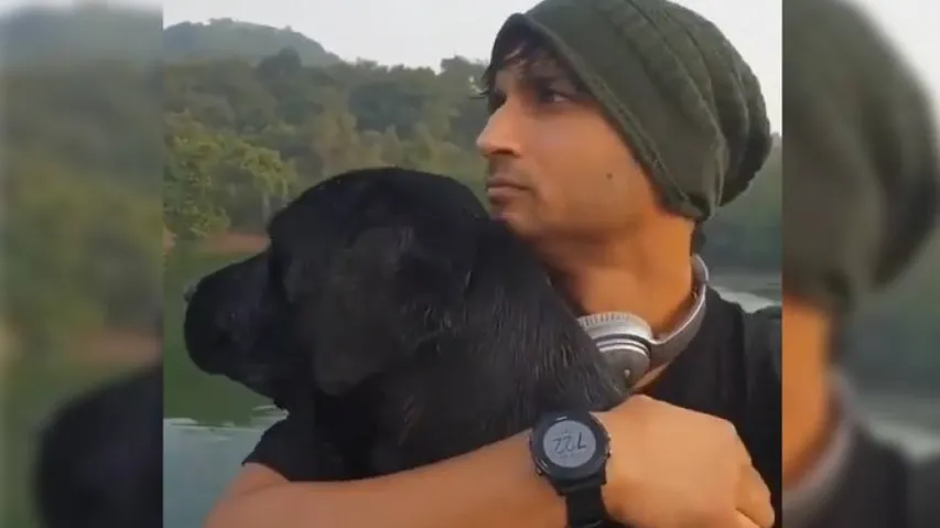 Sushant Singh Rajput's Pet Dog Fudge Still Waits For Him