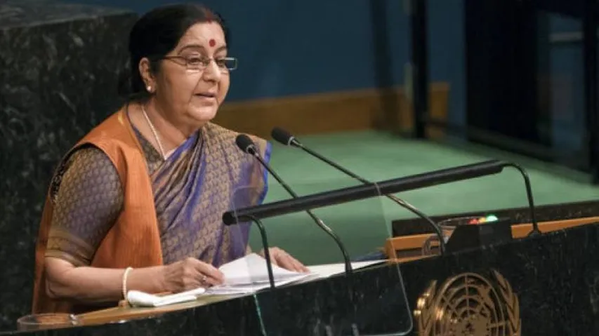 At UNGA, Sushma slams Pak for promoting terror, calls for global action