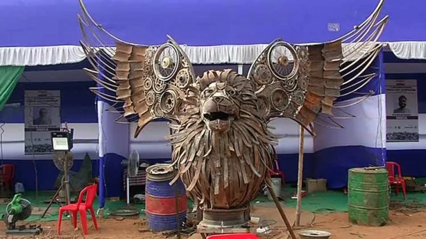 Open air museum in Bhubaneswar to have scrap sculptures