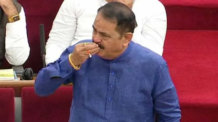 Congress MLA Blows Flying Kiss To Speaker In Odisha Assembly