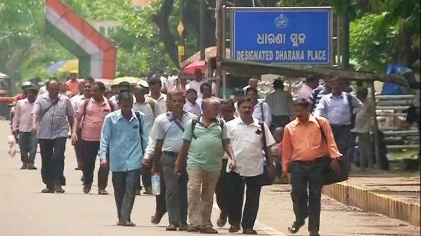 Odisha Teachers On Protest Again, Say Demands Remain Unfulfilled