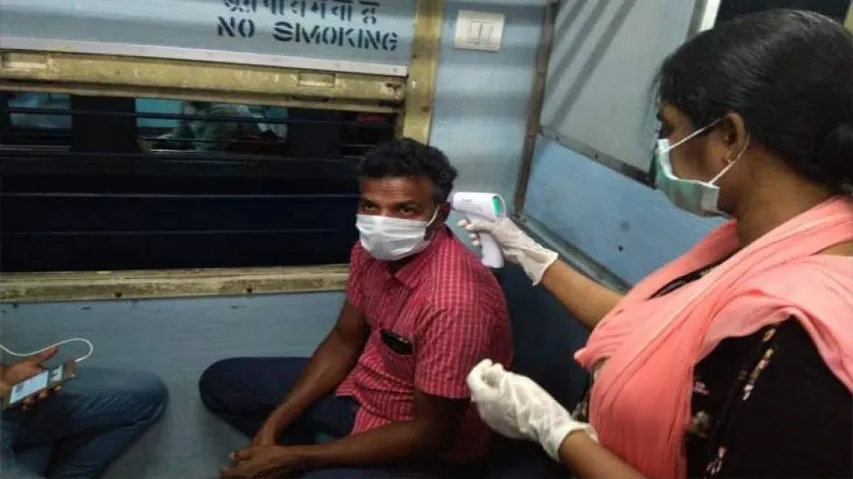 Coronavirus Outbreak: Railway begins thermal screening of passengers in running trains