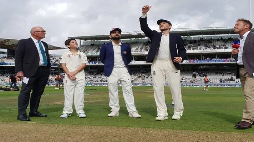 England opt to field in rain-interrupted Lord's Test