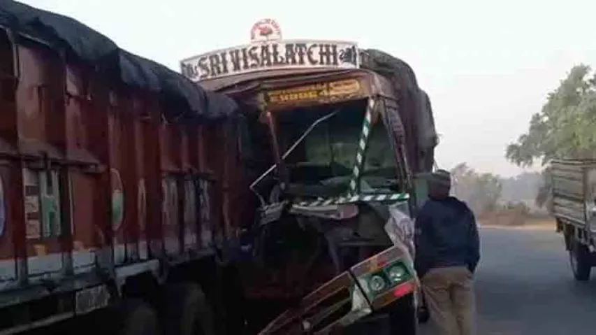 1 killed, 2 critical in a series of truck collisions in Bhadrak