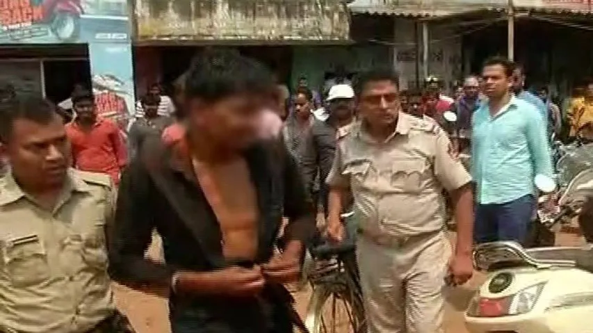 Youth thrashed after caught stealing truck