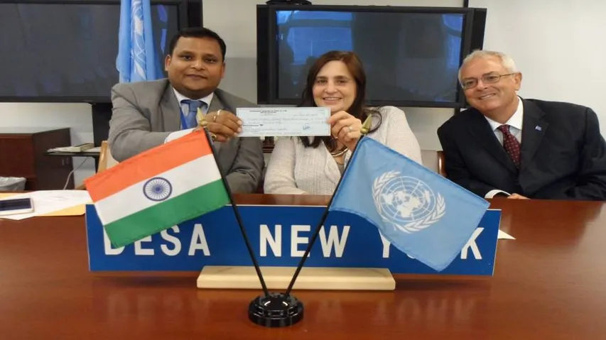 India contributes $100K to UN Tax Fund