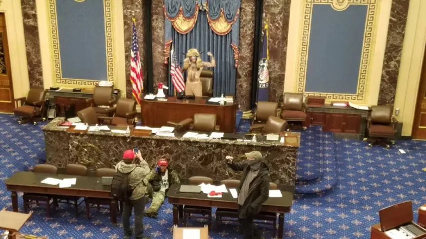 Trump Supporters Storm US Capitol, Clash With Police; 1 Dead