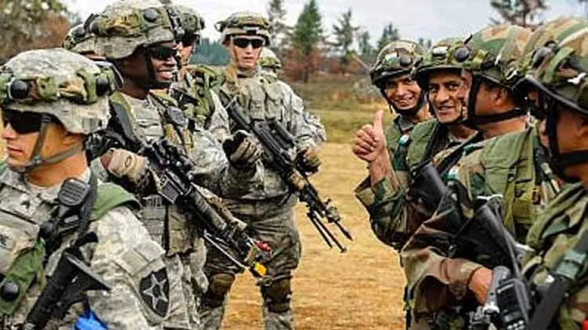 Indo-US joint military exercise begins in Washington