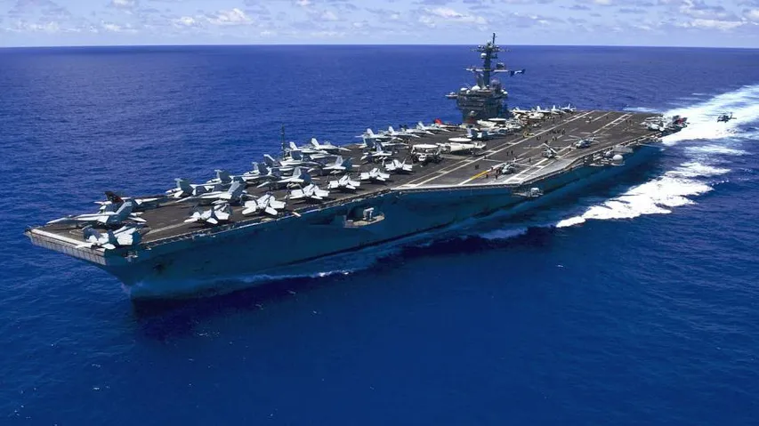 US sends aircraft carrier close to North Korea waters