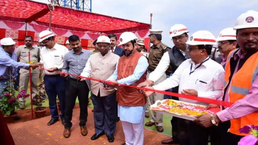 Union Min Pralhad Joshi Lays Foundation Stone Of Rs 483cr Crusher & Conveyor System At NALCO