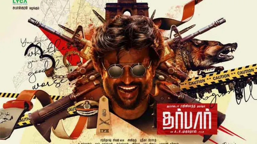 Rajinikanth's next 'Darbar' first poster unveiled