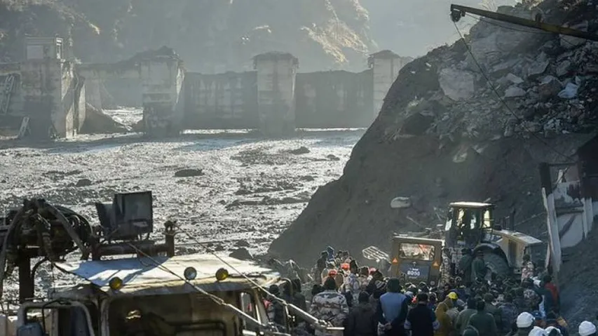 Uttarakhand Glacier Disaster: Toll Reaches 28, CM Conducts Aerial Survey