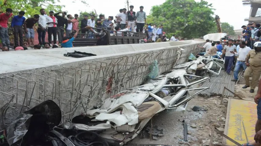 Probe begins into under-construction flyover collapse in Varanasi