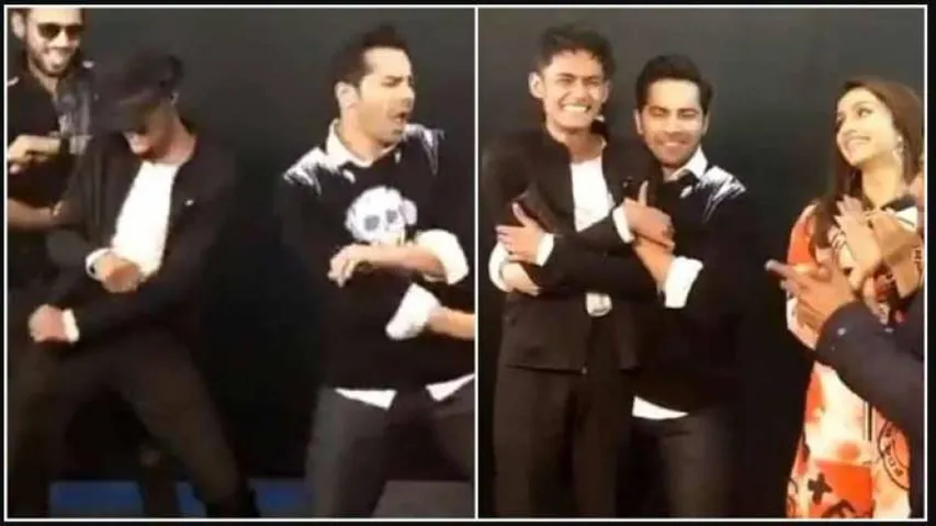 Varun, Shraddha & TikTok Star Baba Jackson Shake A Leg