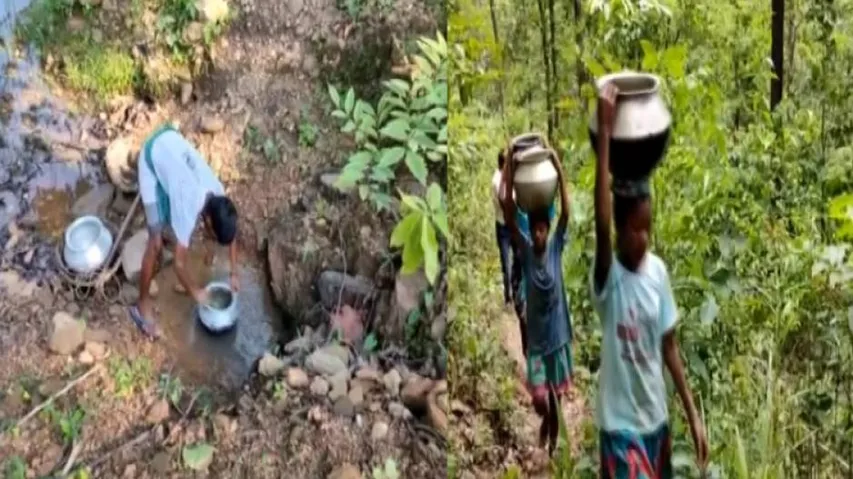 Odisha: Thirst Forces Women In This Sundargarh Village Trek Miles To Fetch Water