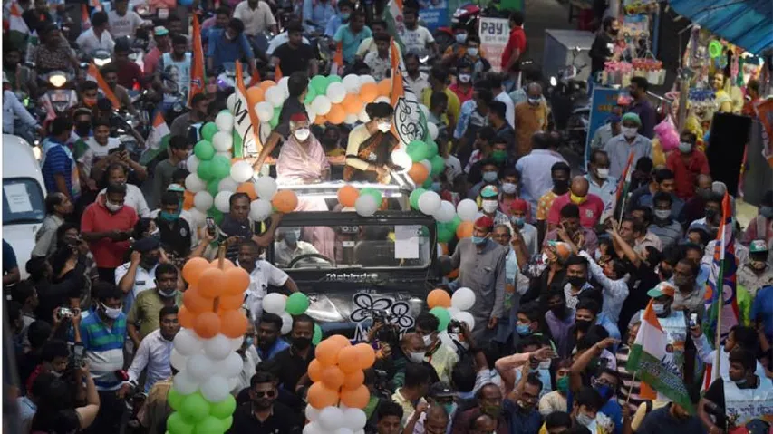 Bengal Assembly Elections 2021: BJP, TMC Campaign On In Full Swing (SEE PICS)