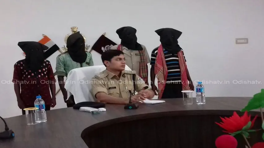 Police nab four Maoists in Malkangiri