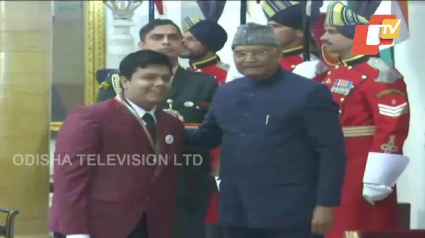 Odisha Boy Yash Mishra Receives Rashtriya Bal Puraskar