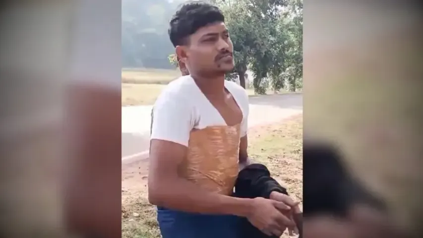 Peddler nabbed with 7kg ganja strapped around his chest in Odisha 