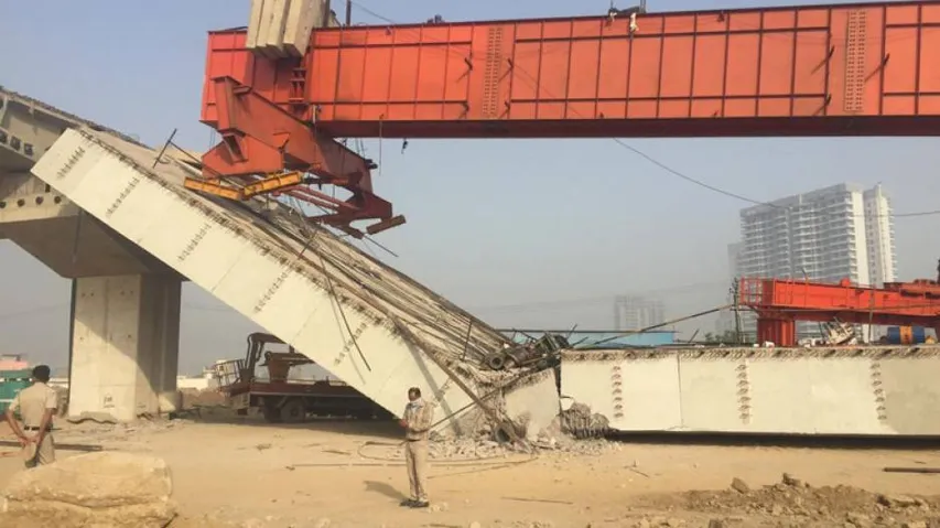 Under-Construction Flyover Collapses On Dwarka Expressway, 3 Injured