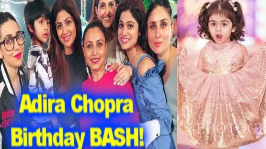 Starkids And Celebrities Glam Up At Rani Mukherjee's Daughter Adira’s Lavish Birthday Bash