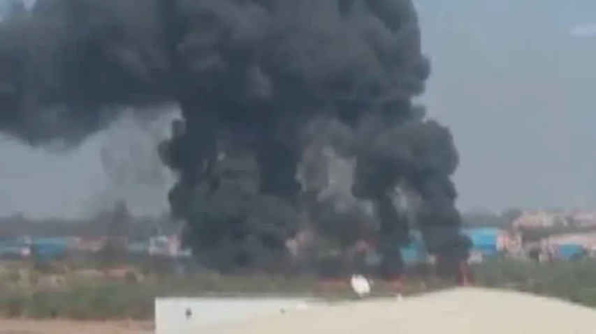Mirage fighter aircraft crashes in Bengaluru