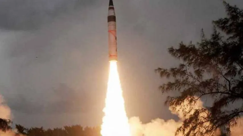 Ballistic missile Agni-IV test-fired as part of user trial