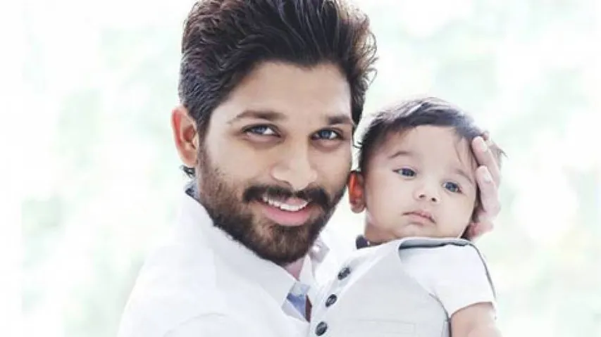 Allu Arjun's picture with daughter goes viral