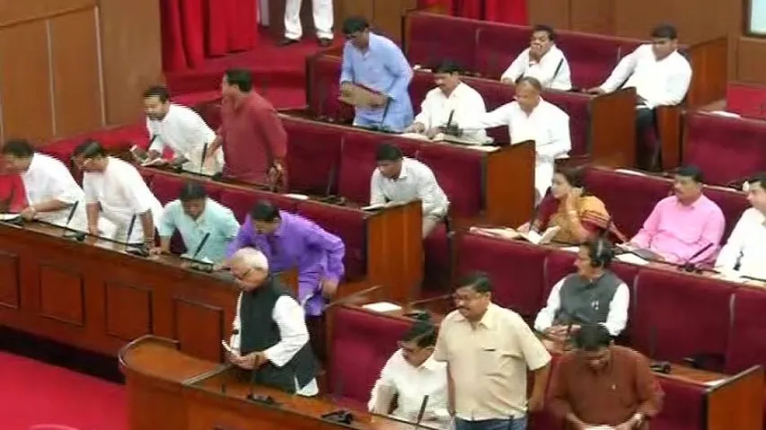 Odisha Assembly adjourned amid ruckus over Guv's address
