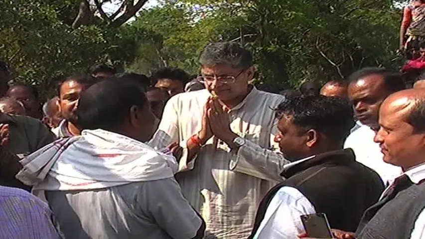 Protests palpable ahead of BJD MP Baijayant Panda's event in Kendrapara