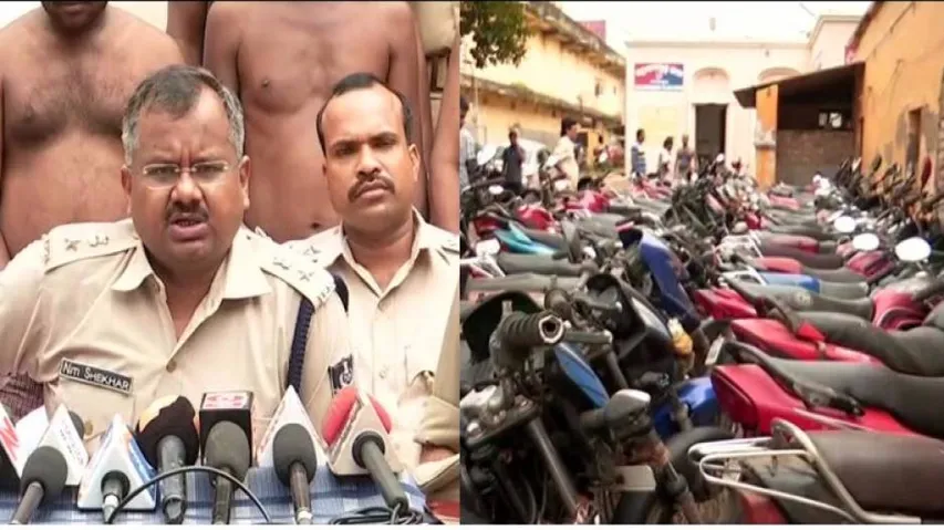 Bike lifting racket busted; 60 motorcycles seized, 7 held 