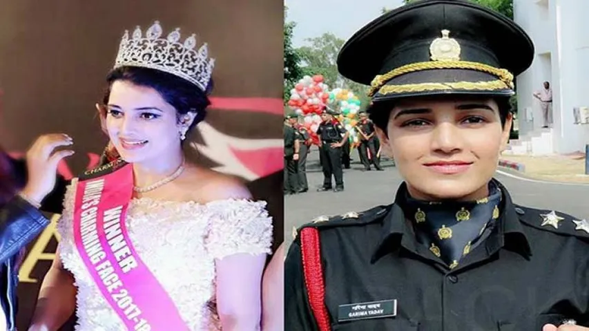 'India's Miss Charming Face' Pageant Winner Turns Army Officer