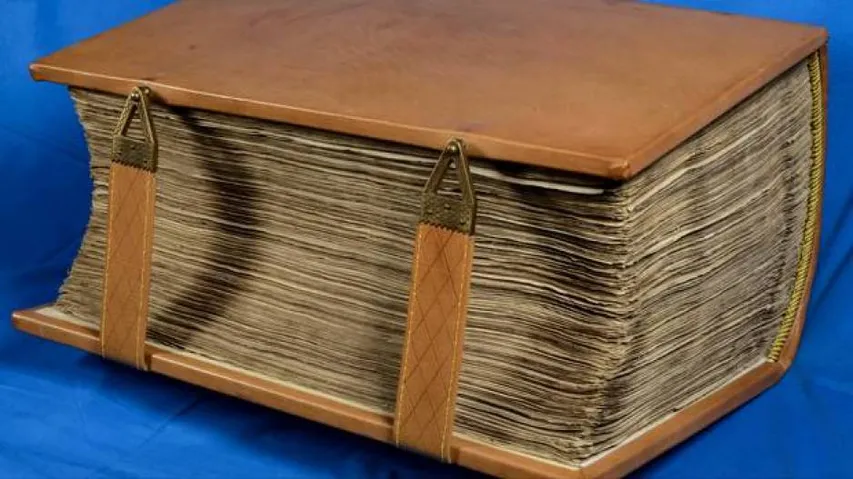Giant Bible returns to England after 1300 years