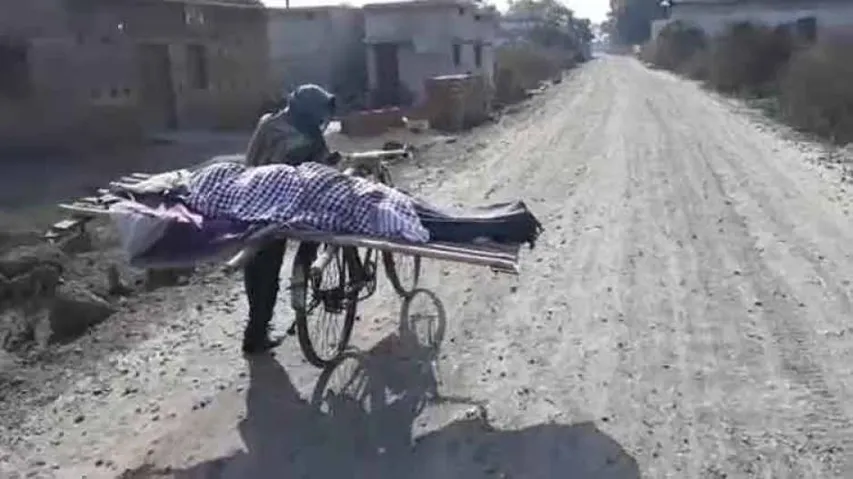 Caste differences force minor boy in Odisha to carry mother's body on bicycle