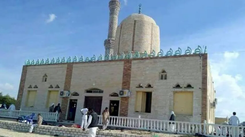 Bomb attack kills 155 in Egypt mosque